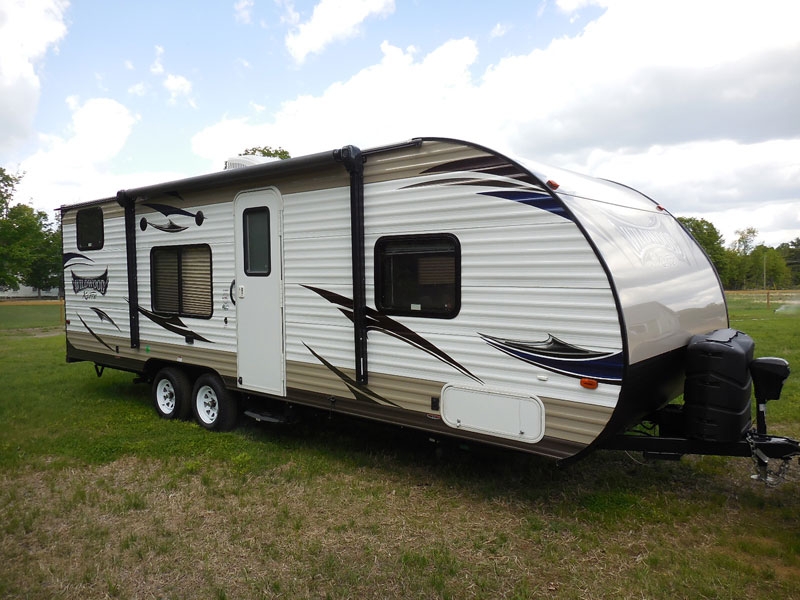 26ft Wildwood Travel Trailer Rental