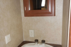 26ft Wildwood Travel Trailer Sink
