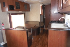 26ft Wildwood Travel Trailer Dinette