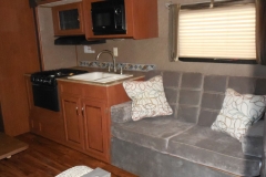29ft Wildwood Travel Trailer Kitchen