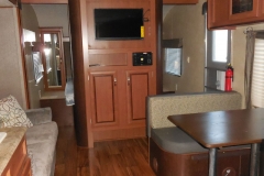 29ft Wildwood Travel Trailer Living Area